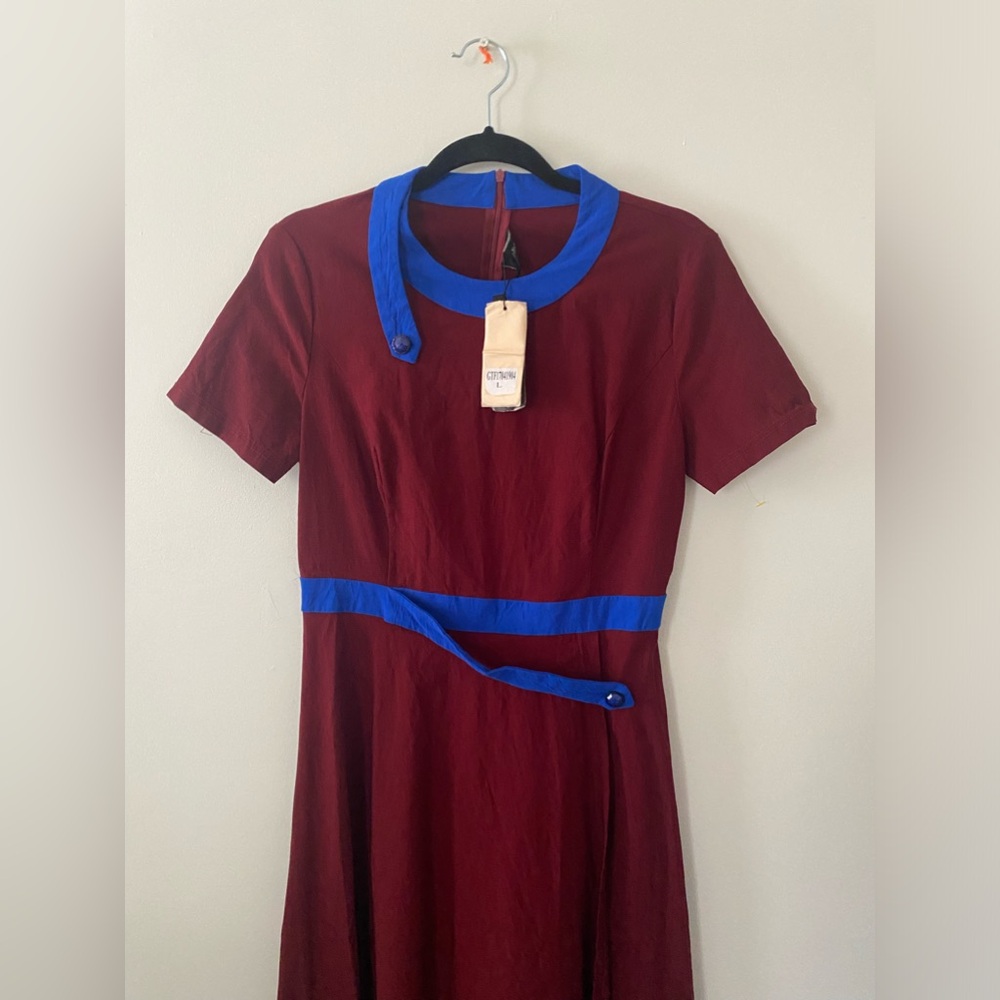 Gown town 50’s pencil dress - Picture 4 of 7